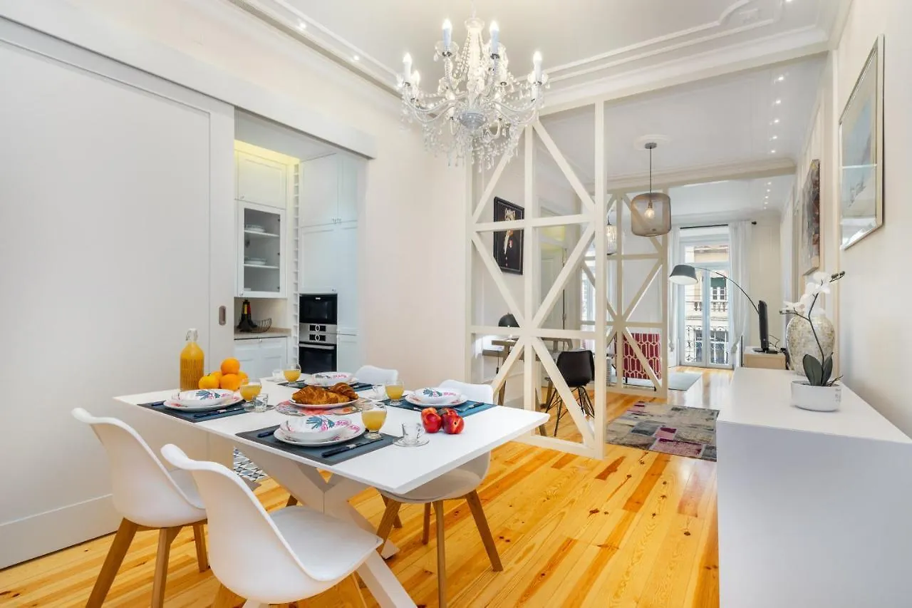 Whome Luxury Stay In Prime Location W/ Ac, Lift & Private Patio Lisboa 0*,