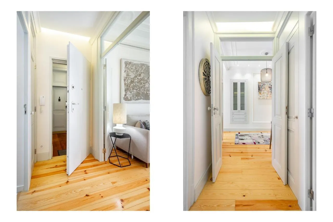 Whome Luxury Stay In Prime Location W/ Ac, Lift & Private Patio Lisboa